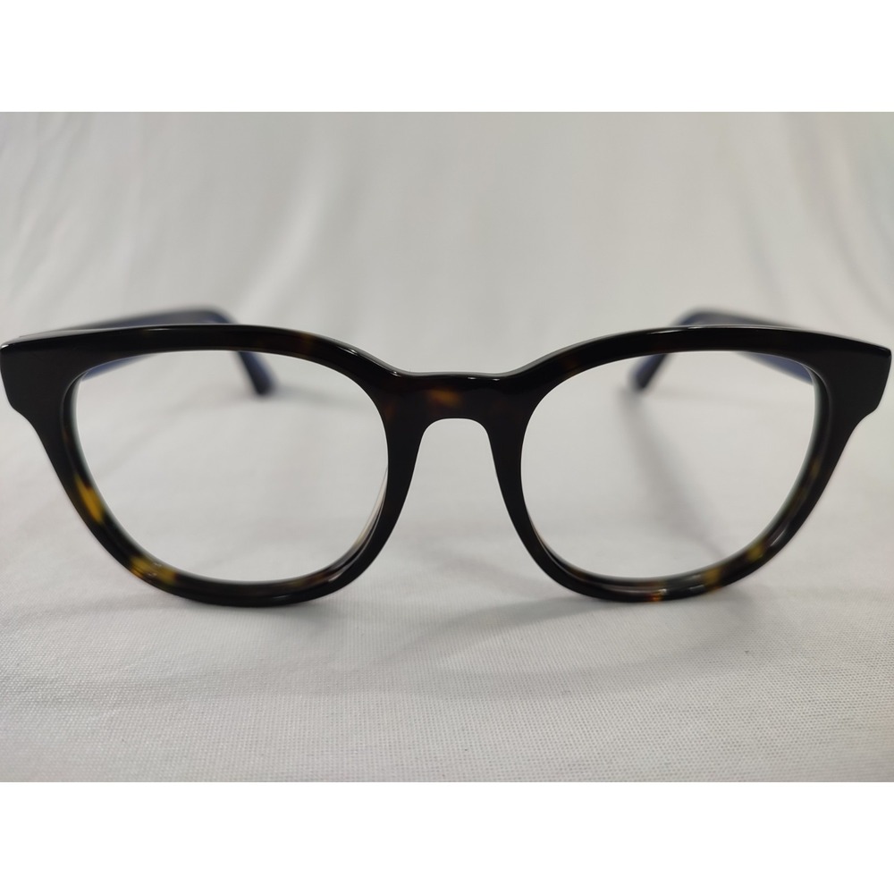 Gucci Eyeglasses FRAMES ONLY Made in Japan Brown Tortoise Red Blue Web 52-20-145